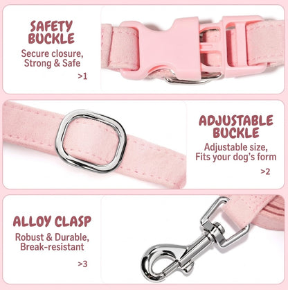 Plaid Harness & Leash Set