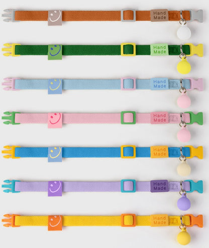 Elastic Adjustable Dog Collar for Dogs – Yellow