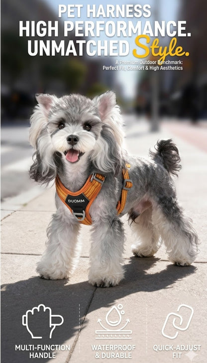 Reflective No-Pull Harness & Leash Set
