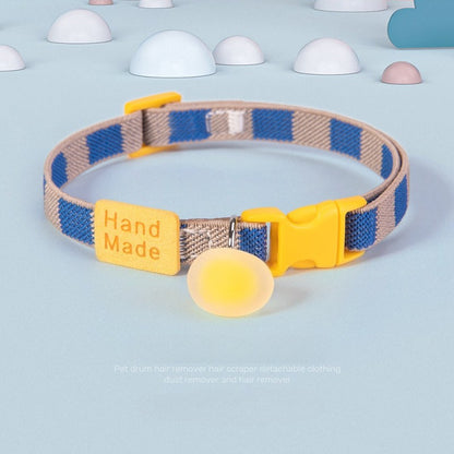 Checkered Elastic Dog Collar