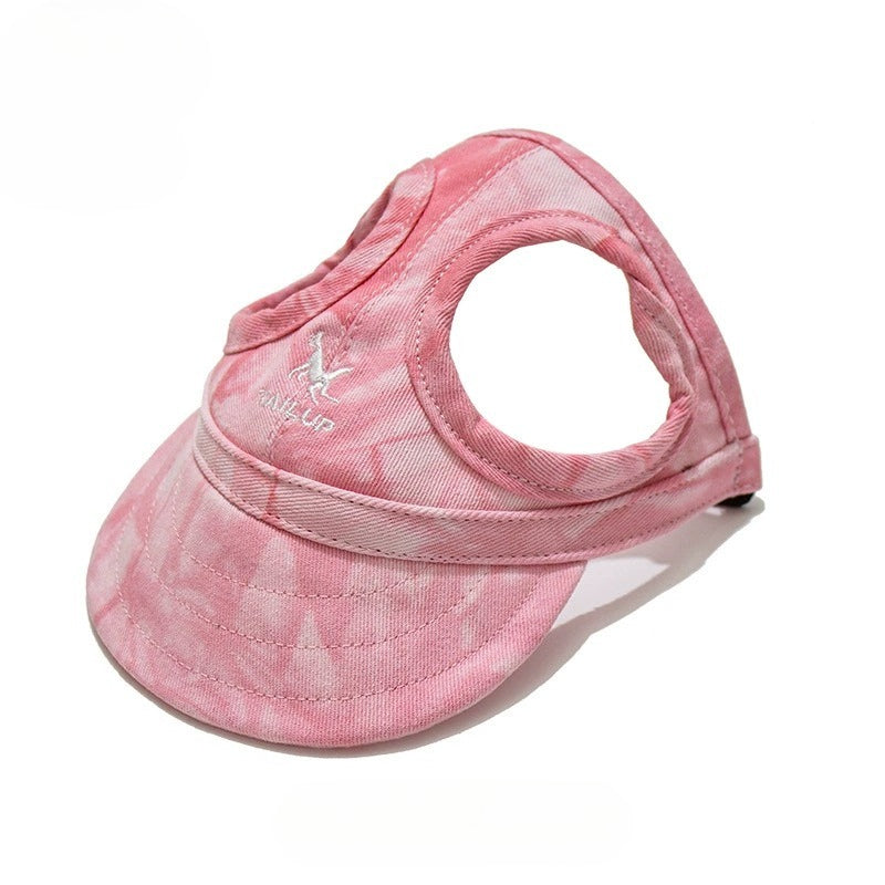 Adjustable Baseball Dog Hat