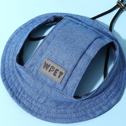 Denim Style Dog Hat