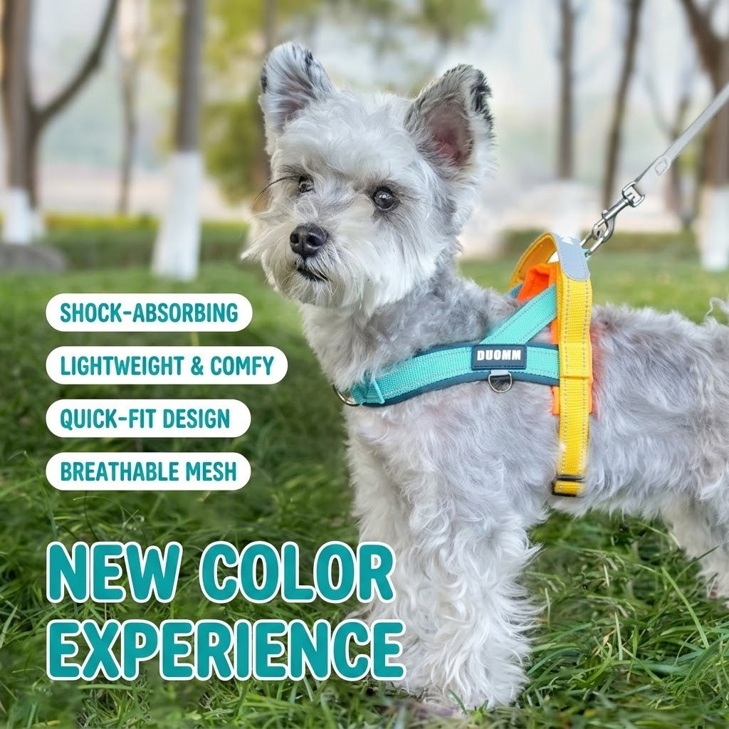 T-Shaped Anti-Pull Reflective Dog Harness