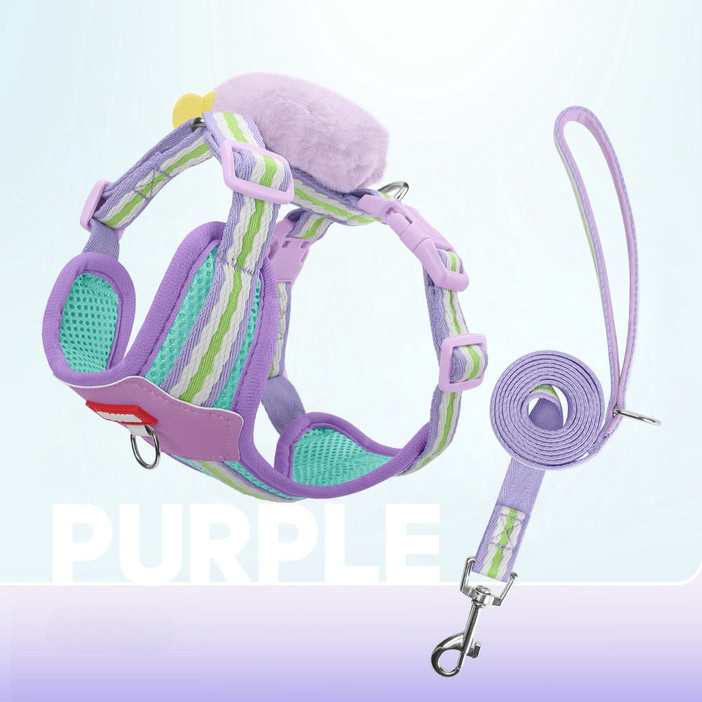 Plush Monster Harness & Leash Set