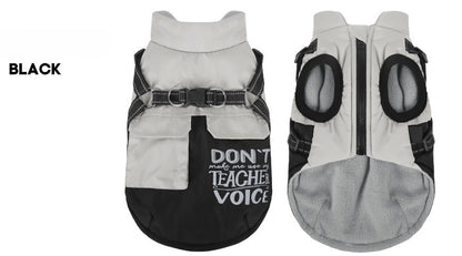 Waterproof Fleece-Lined Dog Harness