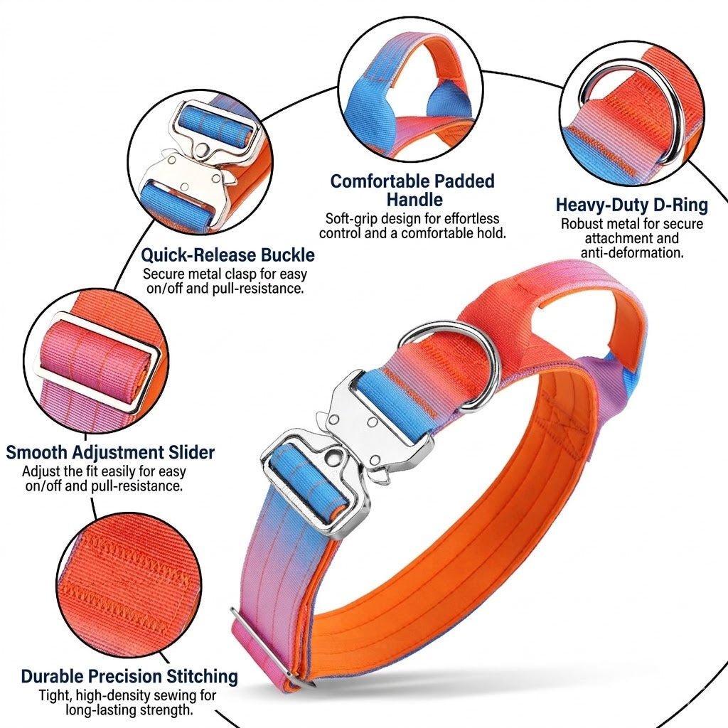 Gradient Tactical Collar & Leash Set
