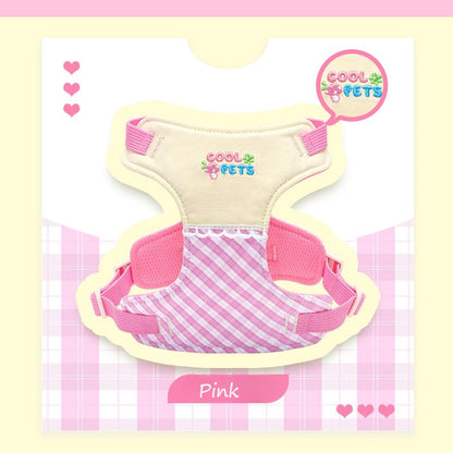 Plaid Lace Harness – Pink