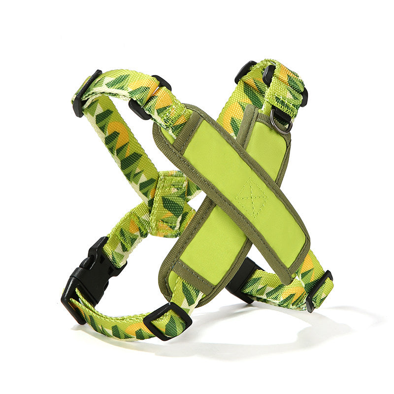 X-Shaped Breathable Harness & Leash Set