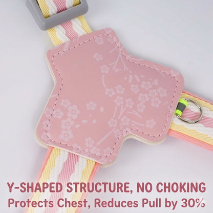 Floral Harness & Leash Set