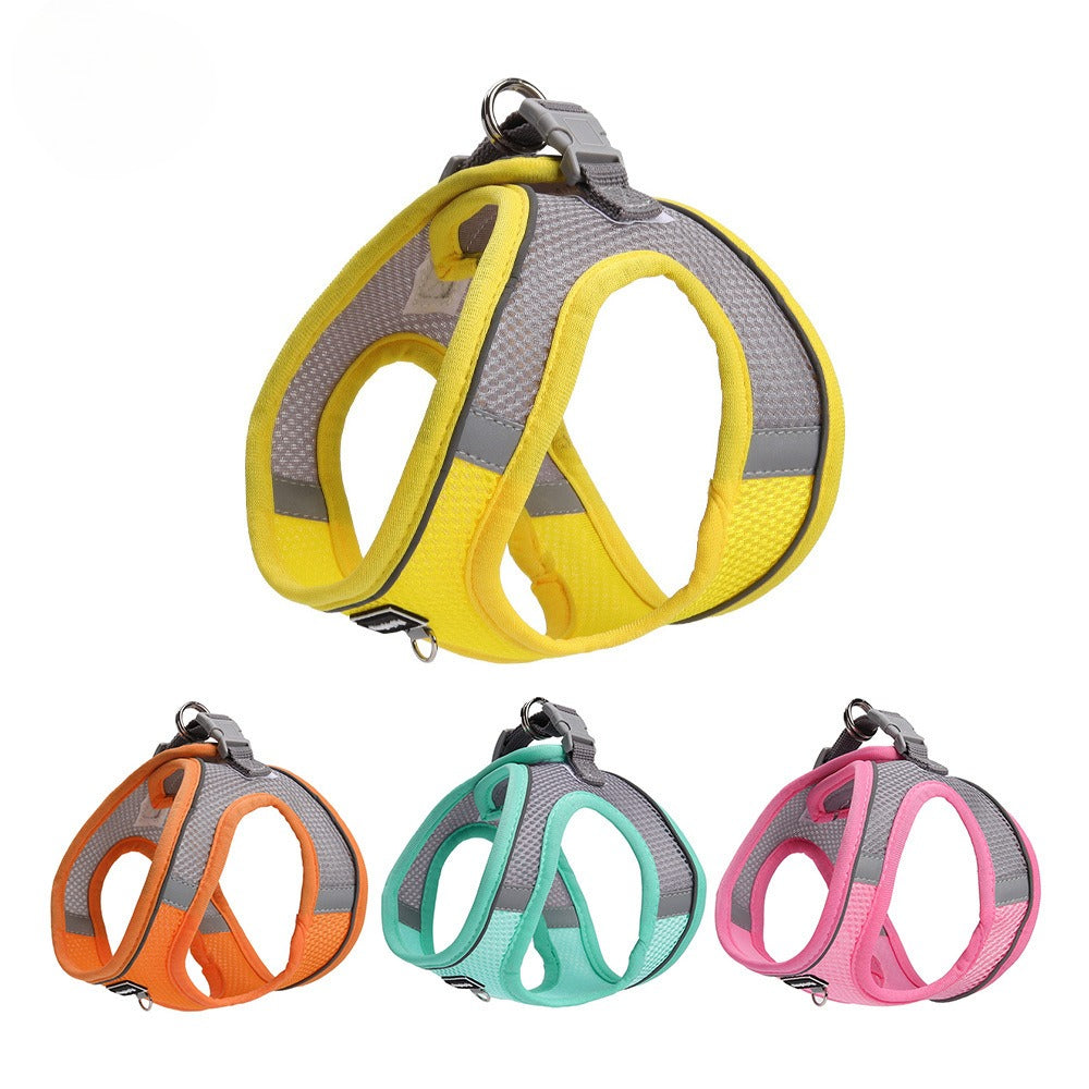Reflective Mesh Harness & Leash Set
