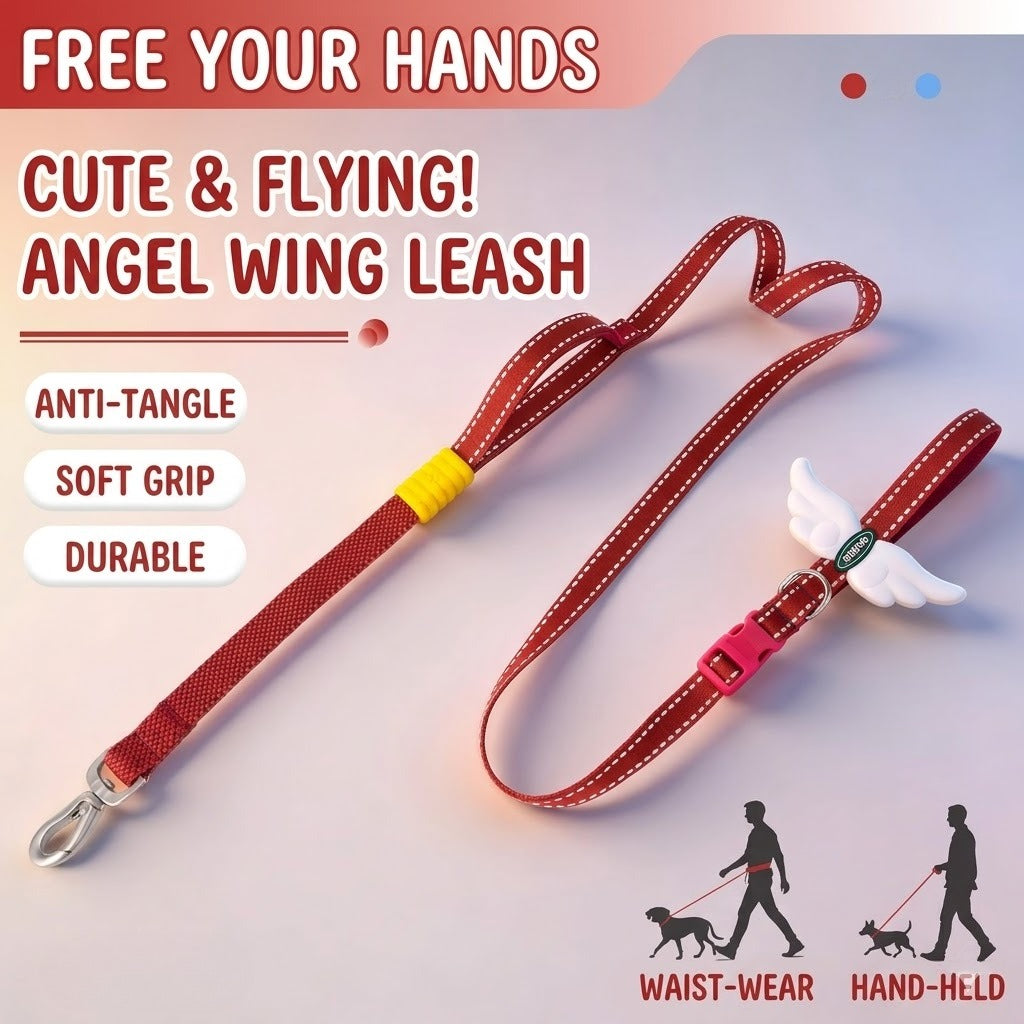 Angel Wing Hands-Free Dog Leash