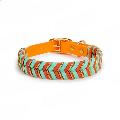 Handmade Knitted Dog Collar
