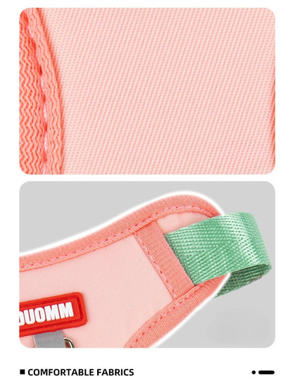 Fruit Pattern Harness, Leash & Backpack Set