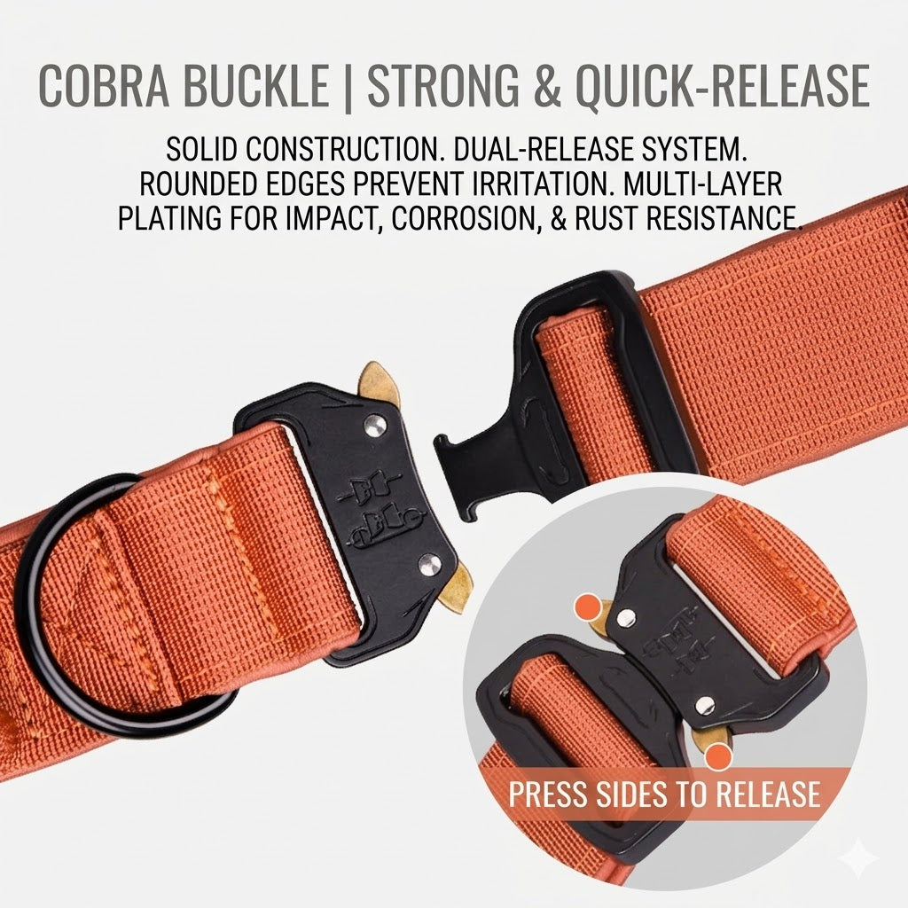Tactical Handle Dog Collar