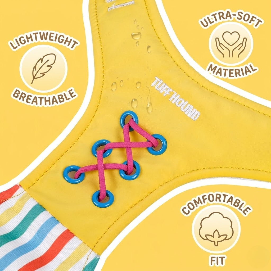 Rainbow Waterproof Dog Harness