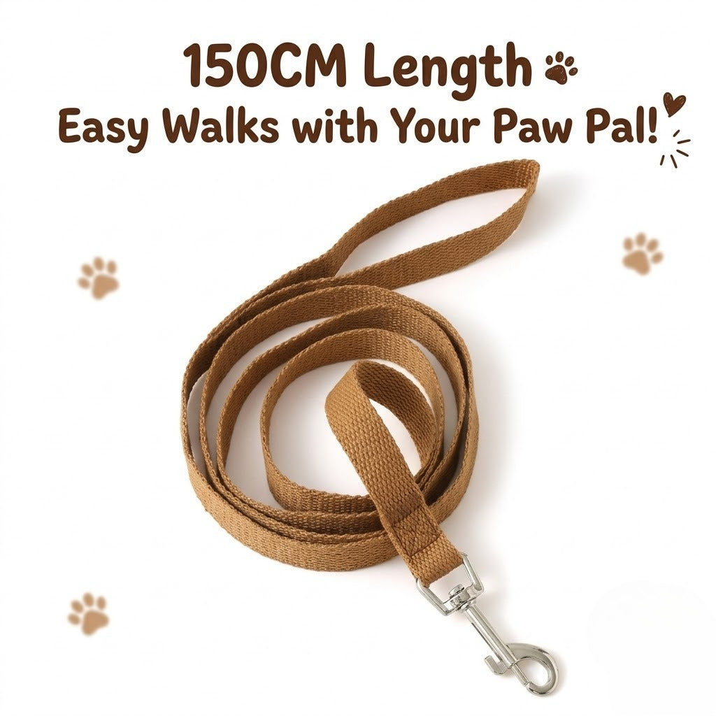 Soft Fleece Little Bear Harness & Leash Set – White