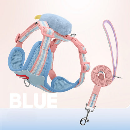 Plush Monster Harness & Leash Set