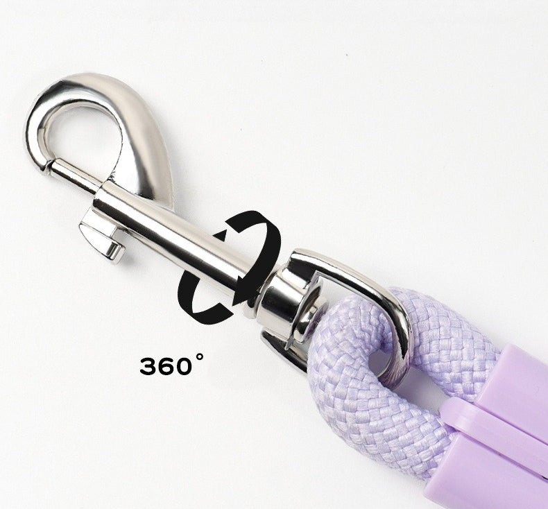 Braided Nylon Dog Leash for Dogs – Multi
