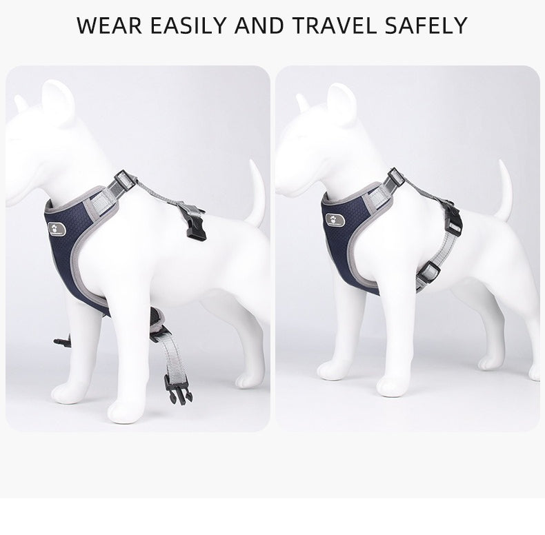 Reflective Mesh Dog Harness