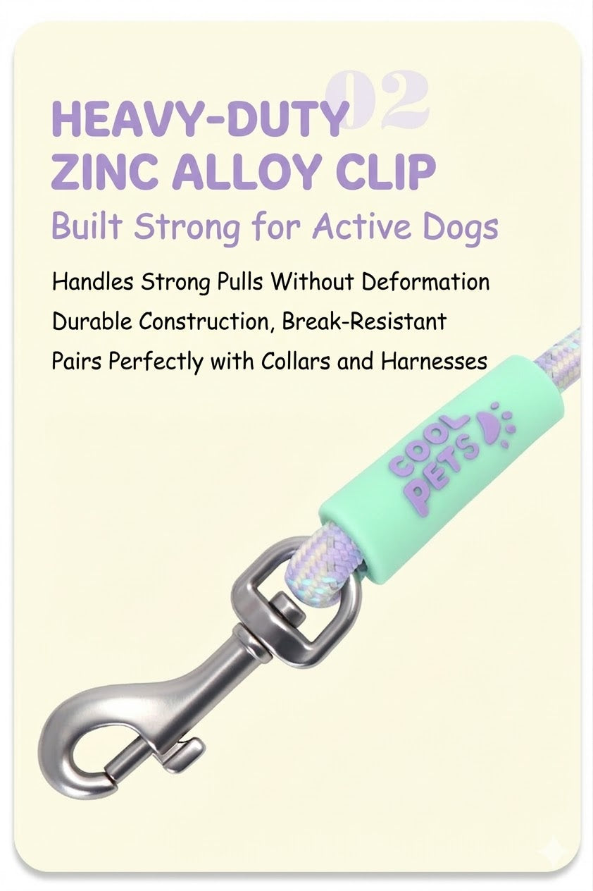 Reflective Hands-Free Dog Leash