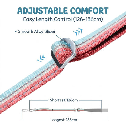 Reflective Adjustable Dog Leash