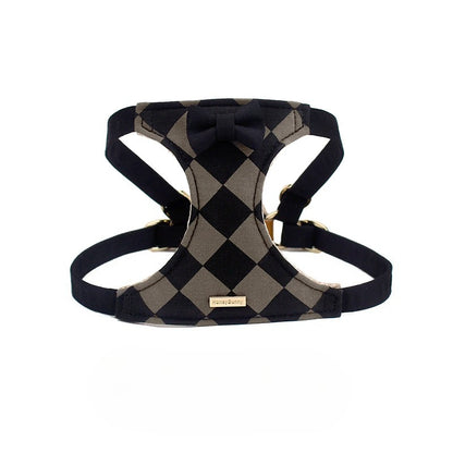 Checkered Harness & Leash Set