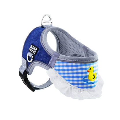 Denim Bandana Harness & Leash Set