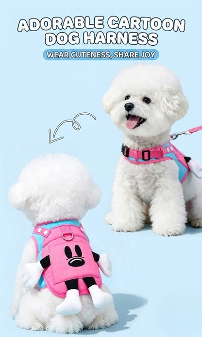 Cartoon Hands & Feet Harness & Leash Set