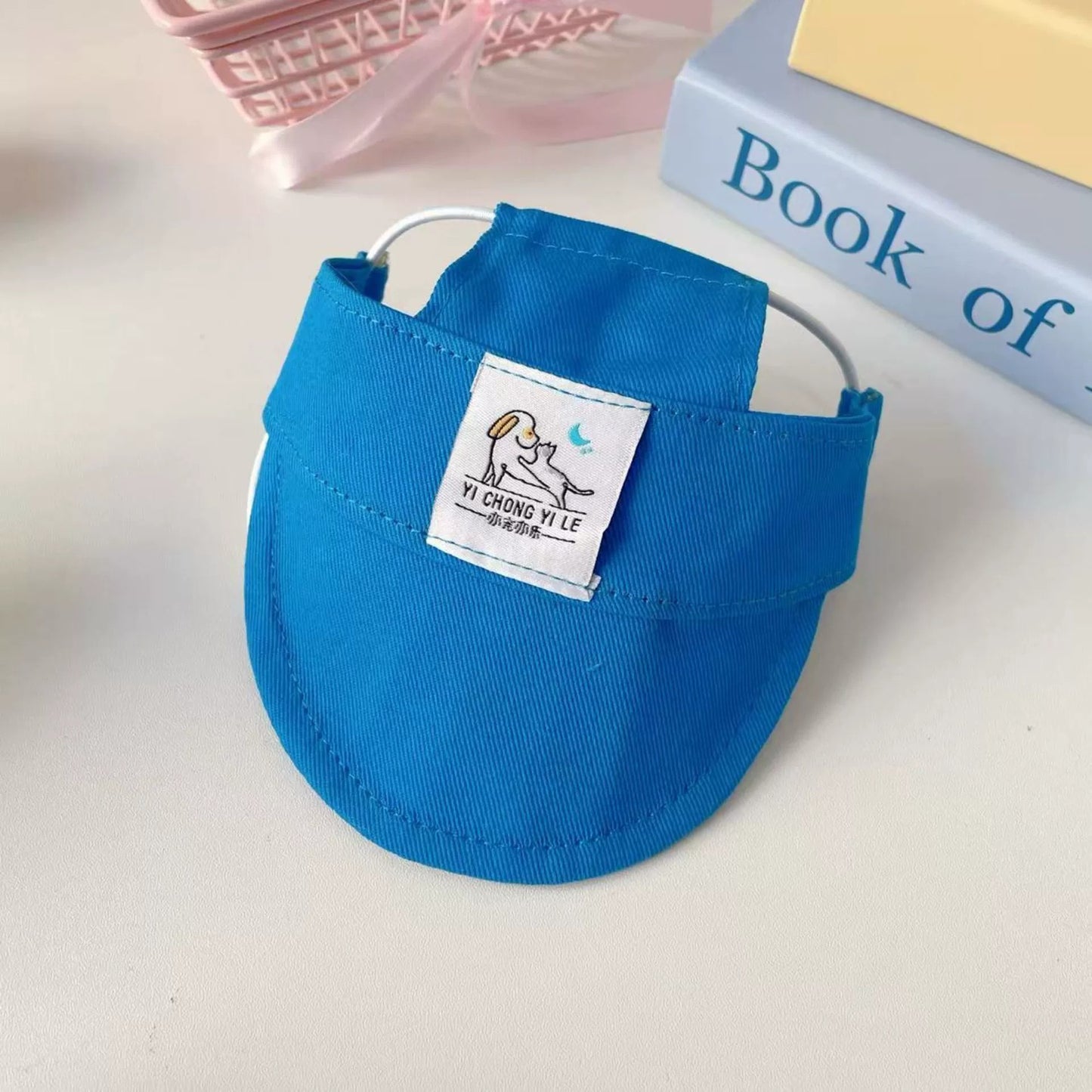 Adjustable Canvas Dog Hat