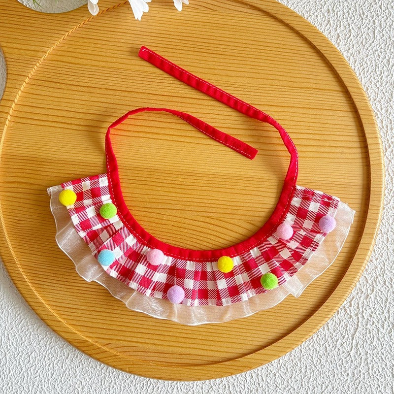 Plaid Birthday Hat & Bandana Set