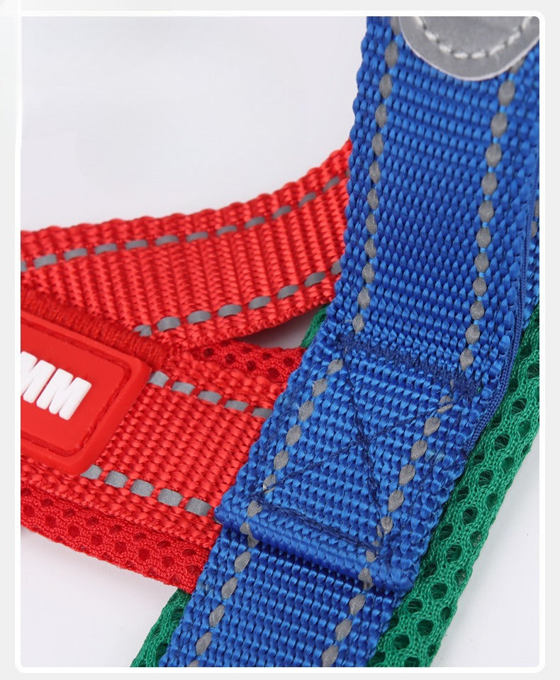 Reflective Saddle Dog Harness