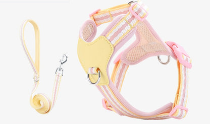 Breathable Y-Shape Harness & Leash Set