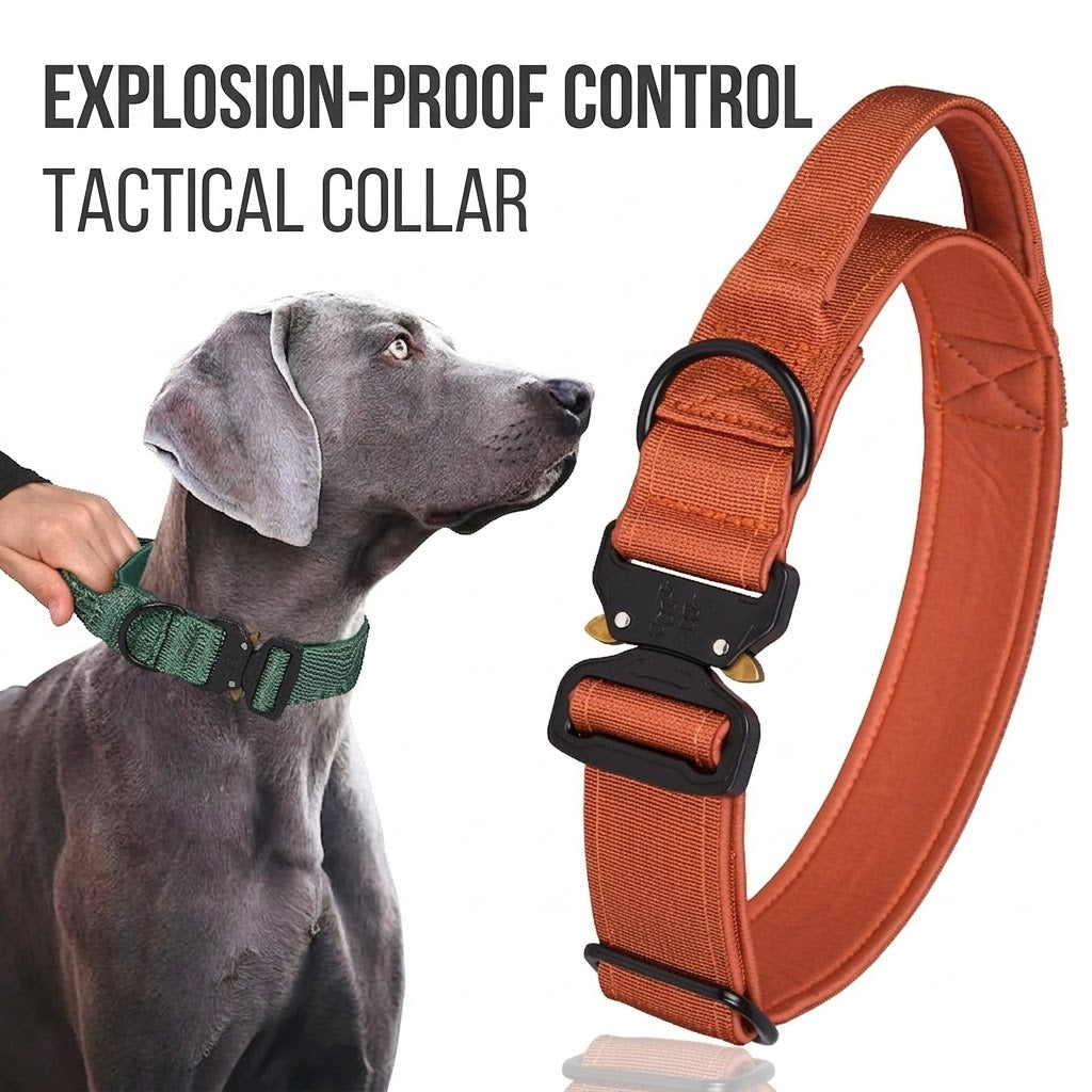 Tactical Handle Dog Collar