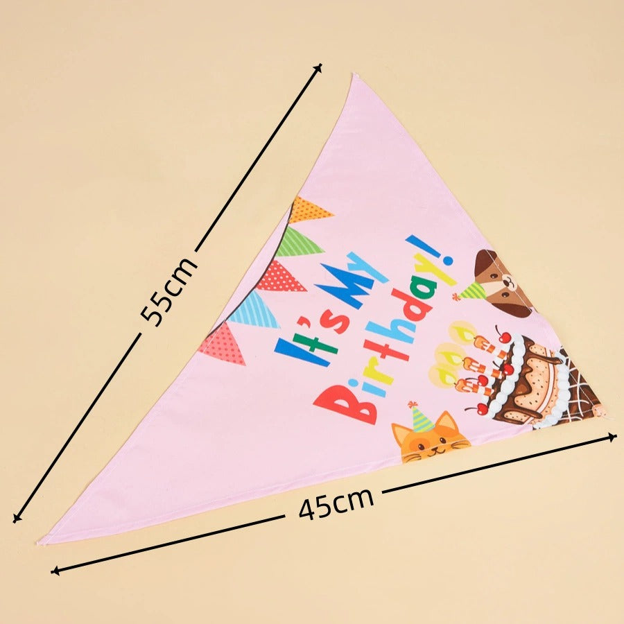 Birthday Bandana & Hat Set