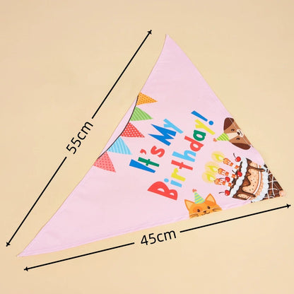 Birthday Bandana & Hat Set