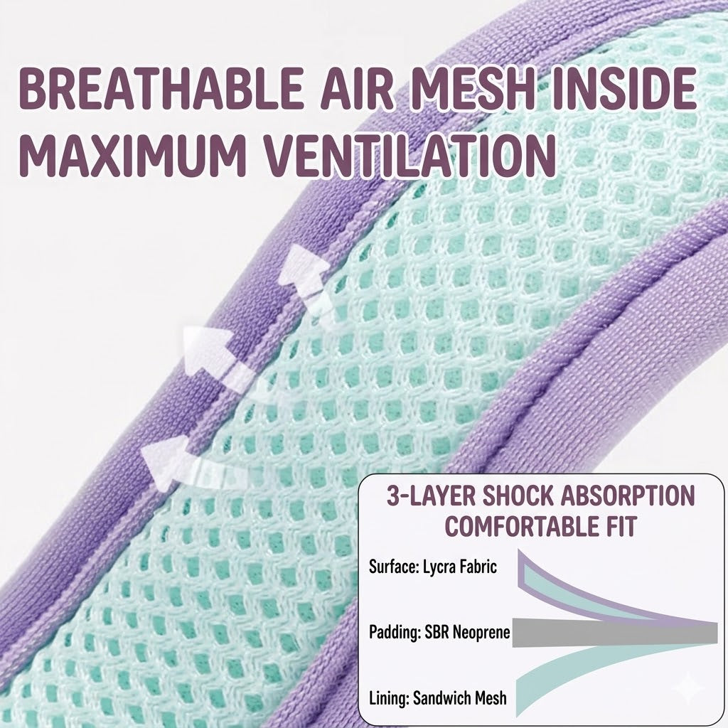 Soft Mesh Collar & Leash Set