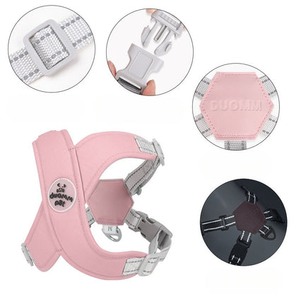 Reflective Mesh Harness & Leash Set
