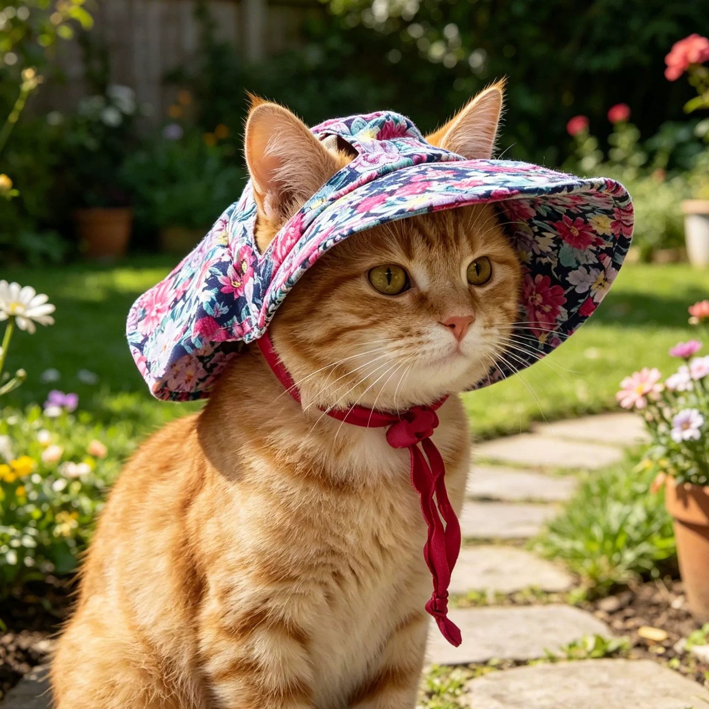 Adjustable Outdoor Dog Hat