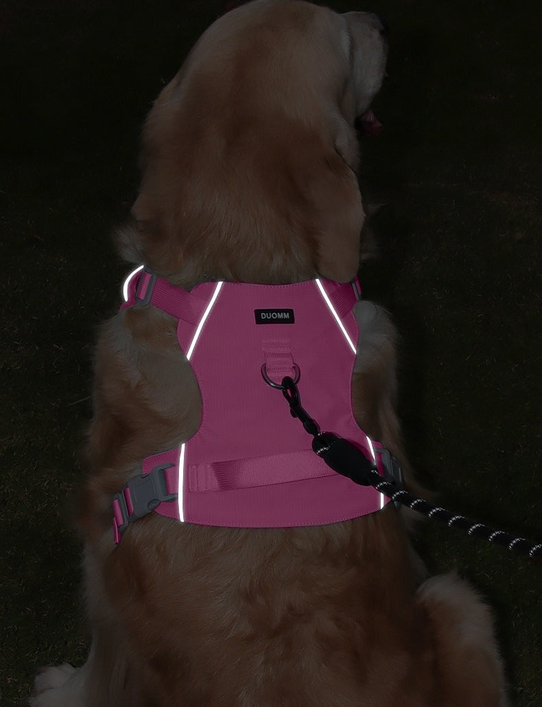 Reflective Lightweight Dog Harness & Leash Set