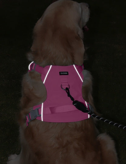 Reflective Lightweight Dog Harness & Leash Set
