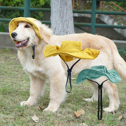 Corduroy Dog Hat