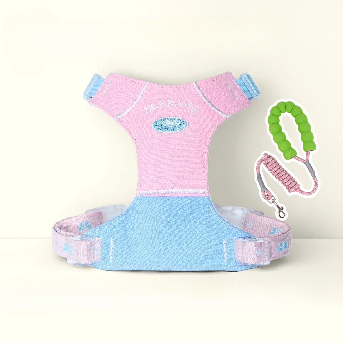 Sports Print Harness & Leash Set