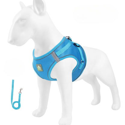 Reflective Mesh Harness & Leash Set