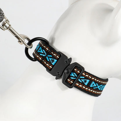 Tribal Collar & Leash Set – Multi