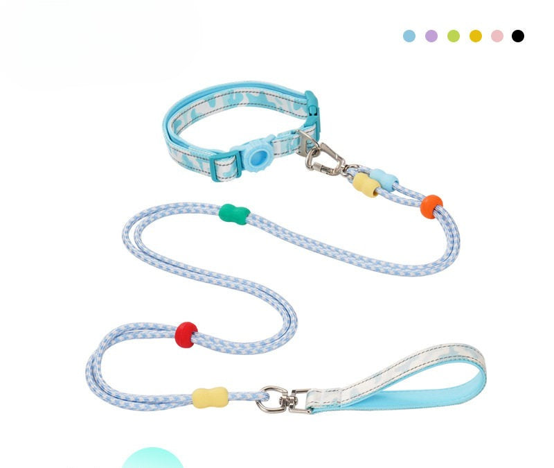Braided Reflective Collar & Leash Set