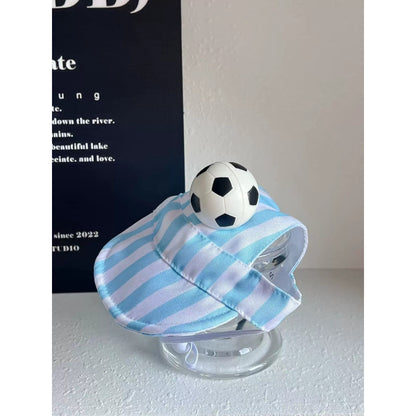 Soccer Fan Dog Hat