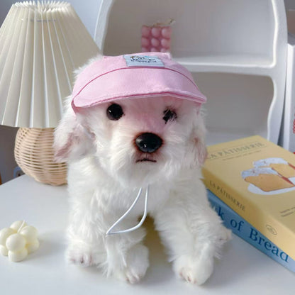 Adjustable Canvas Dog Hat