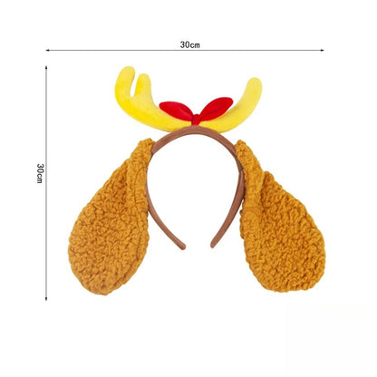 Cartoon Plush Dog Hat