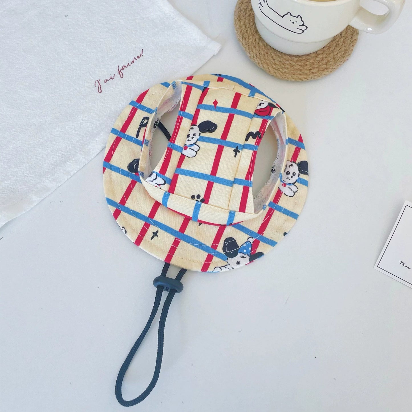 Cartoon Pattern Dog Hat