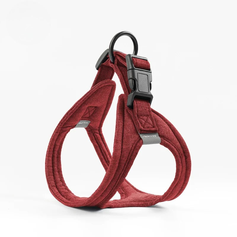 Reflective Breathable Harness & Leash Set